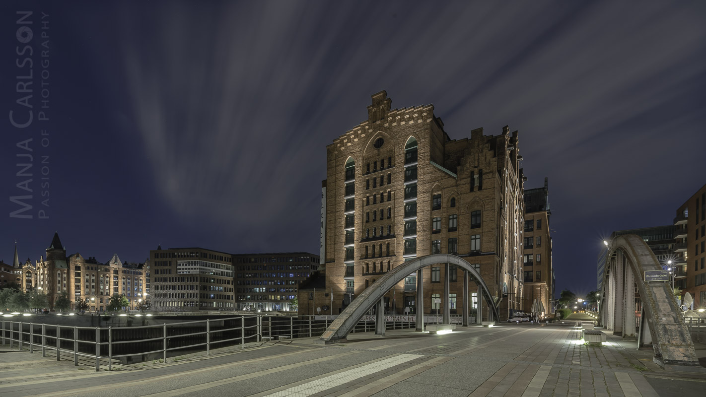Hamburg -Hafencity, Busanbrücke - Maritimes Musuem 