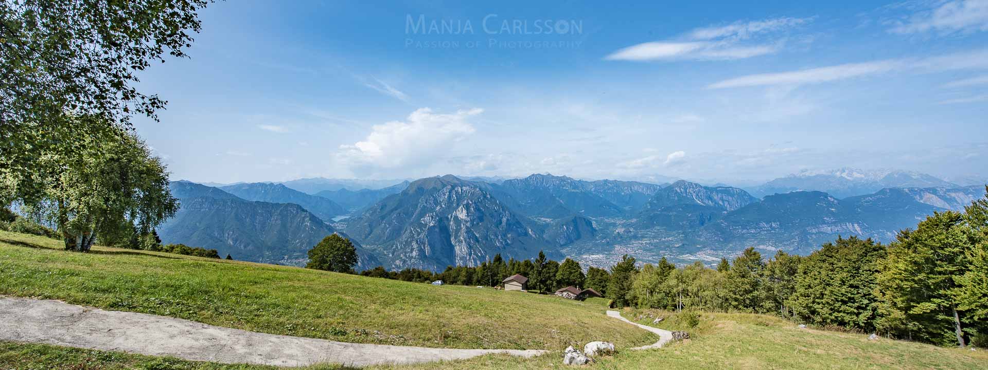 Blick ins Gardasee-Tal vom Monte Baldo