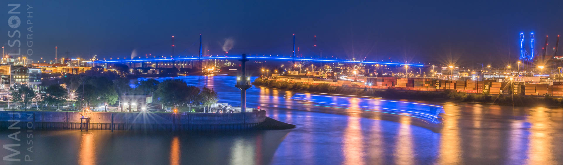 Blue Port 2017 - Blick auf die Köhlbrandbrücke