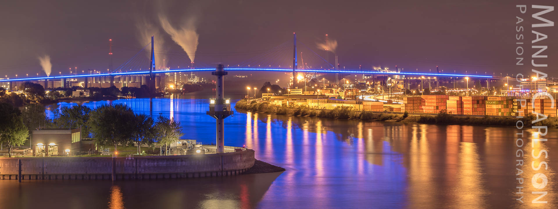 Blue Port 2017 - Köhlbrandbrücke Hamburger Hafen Süderelbe
