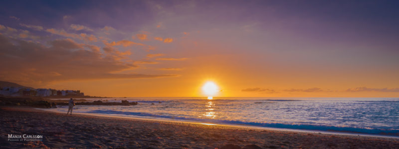 Punta Brava - Sonnenuntergang am Strand, Puerto de la Cruz (Tenerife) (f/20, ISO 100, 1/15 Sek, 20mm) - Kamera: NIKON D750, Objektiv: AF-S NIKKOR 14-24mm 1:2.8G ED - Filter: Lensinghouse ND 0.9 Reverse + NISI Polfilter