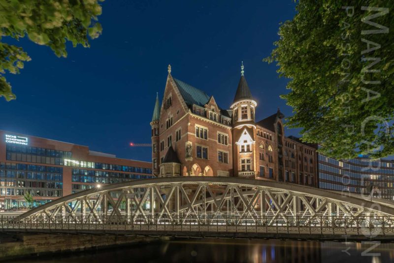 Neuerwegsbrücke in der Hamburger Speicherstadt