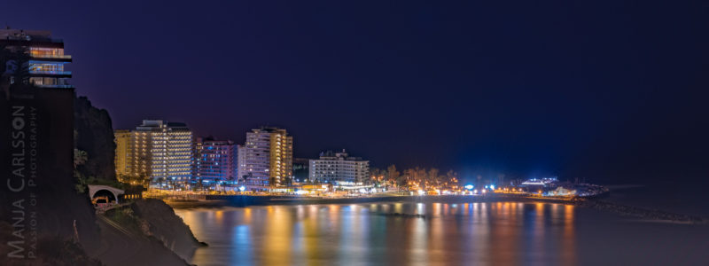 Puerto de la Cruz bei Nacht