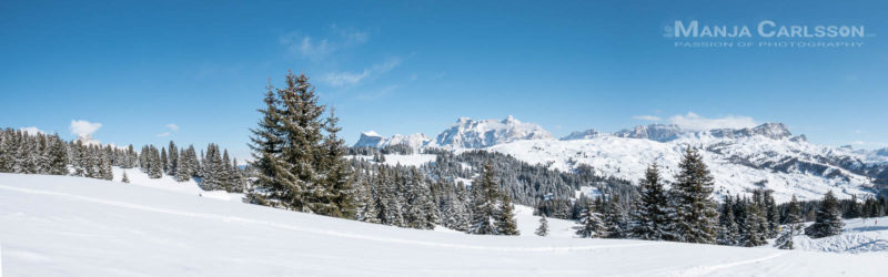 Panorama (7Fotos) - Alta Badia - Blick auf den Lagazuoi / Falzarego